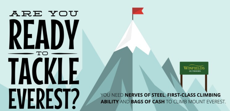 Are You Ready to Tackle Everest infographic
