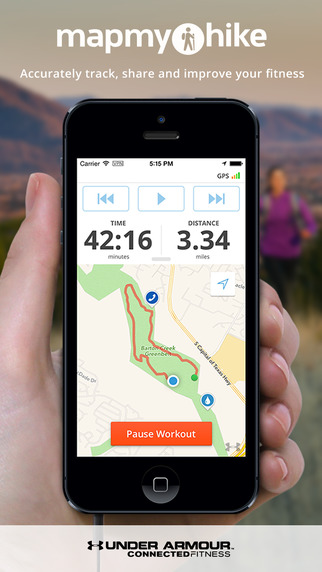 Map my hike app iphone