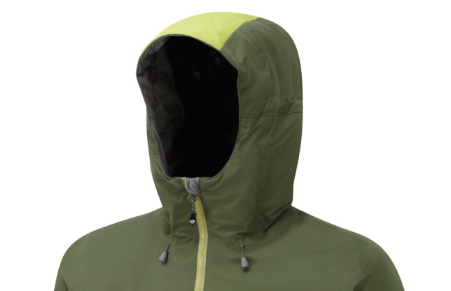 Sprayway Men's Halt Waterproof Jacket hood