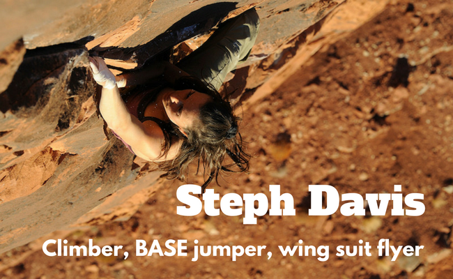 Steph Davis, climber, base jumper, wingsuit flyer