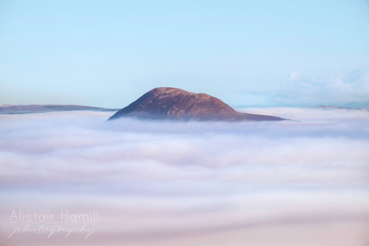 Slmeish under mist photo by Alistair Hamill
