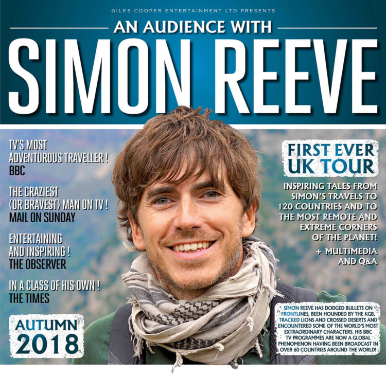 Simon Reeve tour dates